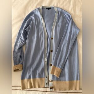 Ann Taylor Light Blue Cardigan